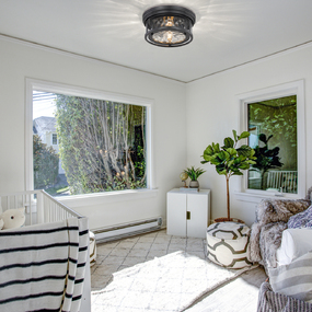 Clarion Flush Ceiling Light by Z-Lite