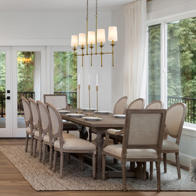 Emily Linear Chandelier by Z-Lite
