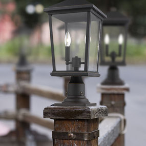 Beacon Outdoor Pier Light with Traditional Base by Z-Lite