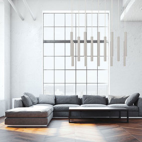 Forest Rectangle Multi Light Pendant by Z-Lite