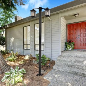 Portland Multi-Light Outdoor Post Light with Square Post by Z-Lite