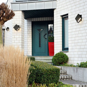 Quadrate Dual Outdoor Wall Light by Z-Lite