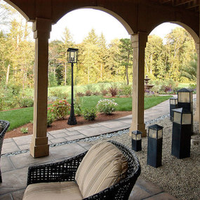 Seoul Outdoor Post Light with Decorative Post by Z-Lite