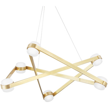 Orbit Chandelier | Hudson Valley Lighting at Lightology Orbit Chandelier