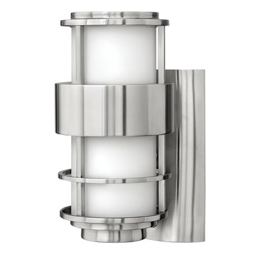 Saturn 120V Outdoor Wall Sconce w/ Opal Glass