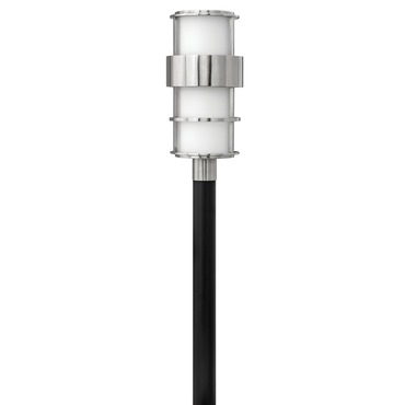 Saturn 120V Outdoor Post / Pier Mount with Opal Glass | Hinkley Lighting at Lightology Saturn 120V Outdoor Post / Pier Mount with Opal Glass