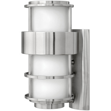 Saturn 120V Outdoor Wall Sconce w/ Opal Glass