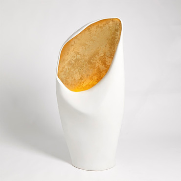 Cowl Table Lamp | Global Views at Lightology Cowl Table Lamp