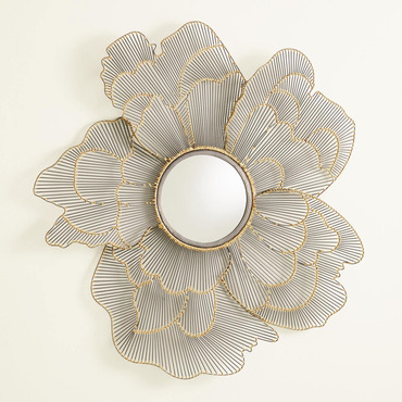 Poppy Mirror | Global Views at Lightology Poppy Mirror