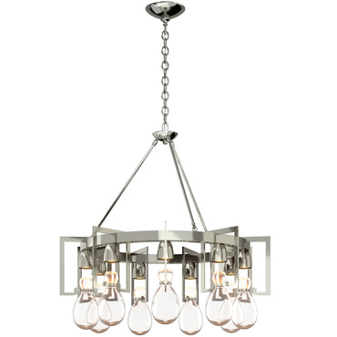 Apothecary Circular Chandelier | Hubbardton Forge at Lightology Apothecary Circular Chandelier