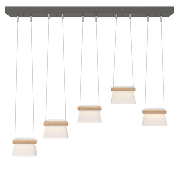 More Cowbell Linear Multi Light Pendant | Hubbardton Forge at Lightology More Cowbell Linear Multi Light Pendant
