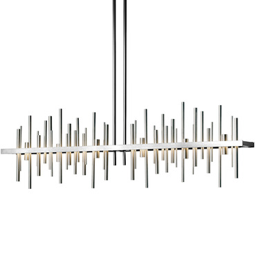 Cityscape Large Linear Pendant | Hubbardton Forge at Lightology Cityscape Large Linear Pendant