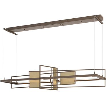 Summer Linear Pendant | Hubbardton Forge at Lightology Summer Linear Pendant