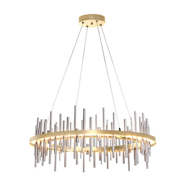 Cityscape Circular Chandelier | Hubbardton Forge at Lightology Cityscape Circular Chandelier