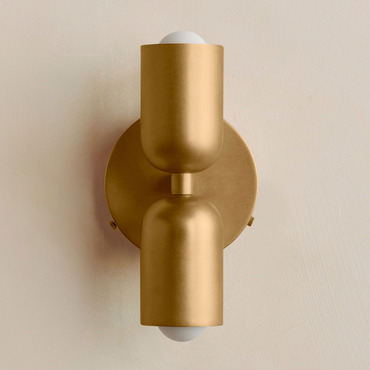 Brass Up Down Wall Sconce
