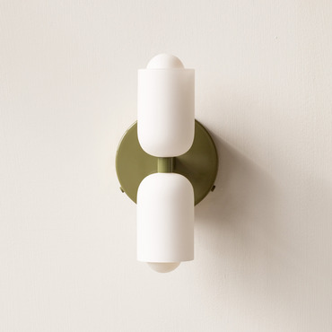 Glass Up Down Wall Sconce | In Common With at Lightology Glass Up Down Wall Sconce