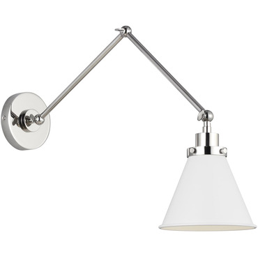 Wellfleet Double Arm Wall Sconce | Visual Comfort Studio at Lightology Wellfleet Double Arm Wall Sconce