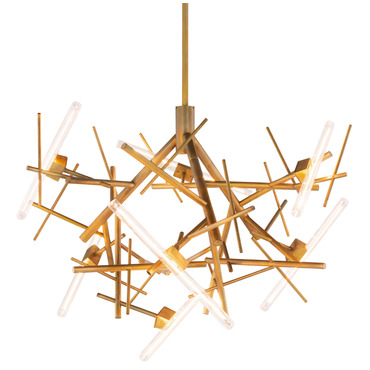 Linea Chandelier | Brand Van Egmond at Lightology Linea Chandelier