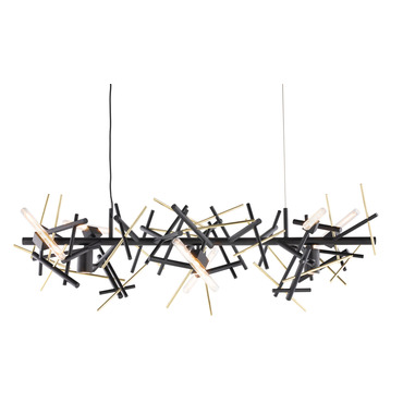 Linea Linear Pendant | Brand Van Egmond at Lightology Linea Linear Pendant