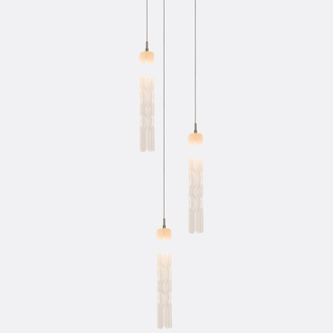 Twist Round Chandelier | Shakuff at Lightology Twist Round Chandelier