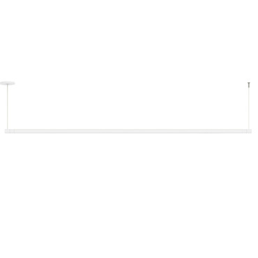 Pipeline 2-Circuit Suspension Track w/Uplight/Remote Power | PureEdge Lighting at Lightology Pipeline 2-Circuit Suspension Track w/Uplight/Remote Power