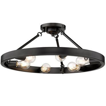 Castile Semi Flush Ceiling Light