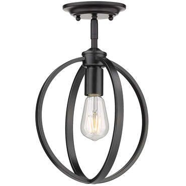 Colson Convertible Semi Flush Ceiling Light | Golden Lighting at Lightology Colson Convertible Semi Flush Ceiling Light