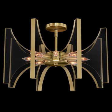 Genesis Semi Flush Ceiling Light
