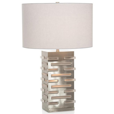Acrylic Blocks Illuminating Table Lamp | John-Richard at Lightology Acrylic Blocks Illuminating Table Lamp