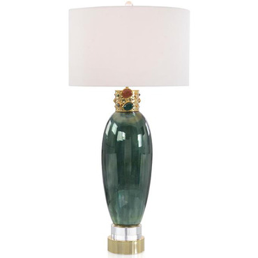 Jeweled Collar Table Lamp | John-Richard at Lightology Jeweled Collar Table Lamp