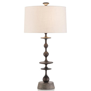 Matte Black Baluster Table Lamp | John-Richard at Lightology Matte Black Baluster Table Lamp