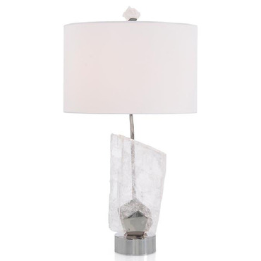 Selenite Table Lamp | John-Richard at Lightology Selenite Table Lamp