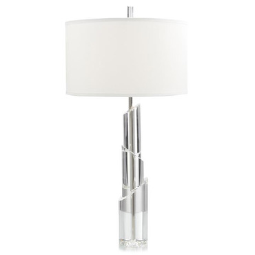 Solid Crystal Table Lamp | John-Richard at Lightology Solid Crystal Table Lamp