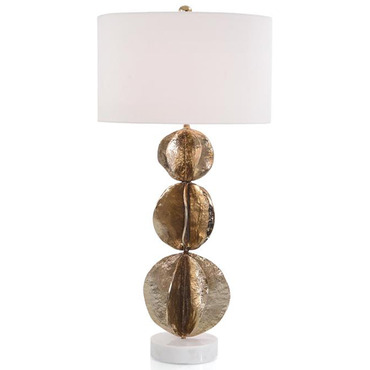 Three Flowing Wave Table Lamp