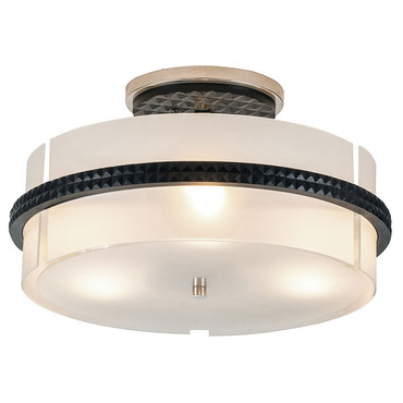 Mazant Semi Flush Ceiling Light | Lucas + McKearn at Lightology Mazant Semi Flush Ceiling Light