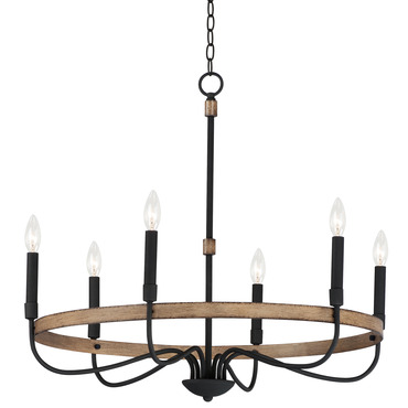 Franklin Chandelier | Maxim Lighting at Lightology Franklin Chandelier