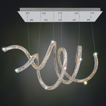 Ravina Spiral Chandelier