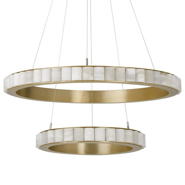 Avalon Halo Chandelier | CTO Lighting at Lightology Avalon Halo Chandelier