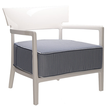 Cara Outdoor Armchair | Kartell at Lightology Cara Outdoor Armchair