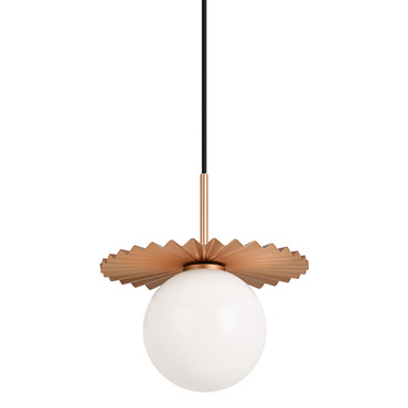 Modern Ruff Pendant