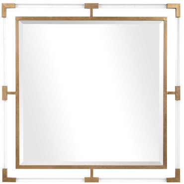 Balkan Square Wall Mirror | Uttermost at Lightology Balkan Square Wall Mirror