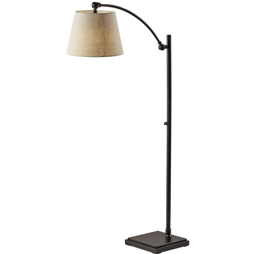 York Floor Lamp | Adesso Corp. at Lightology York Floor Lamp