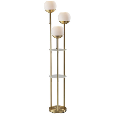 Bianca Floor Lamp | Adesso Corp. at Lightology Bianca Floor Lamp