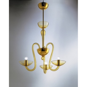 Menegario Small Chandelier | Mazzega1946 at Lightology Menegario Small Chandelier
