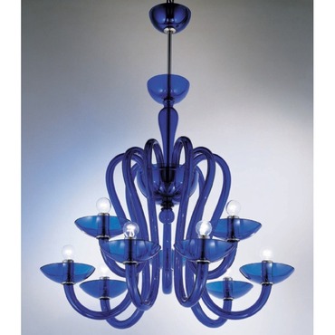 Menegario Chandelier | Mazzega1946 at Lightology Menegario Chandelier