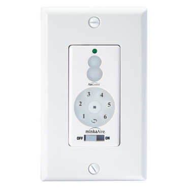 WC1000 6-Speed Fan / Light Wall Control | Minka Aire at Lightology WC1000 6-Speed Fan / Light Wall Control