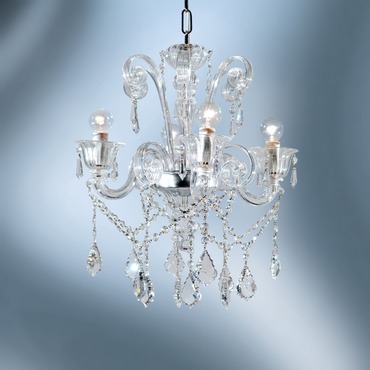Magnesio Chandelier | Mazzega1946 at Lightology Magnesio Chandelier