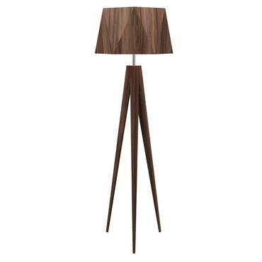 Faceted Tripod Floor Lamp | Accord Iluminacao at Lightology Faceted Tripod Floor Lamp
