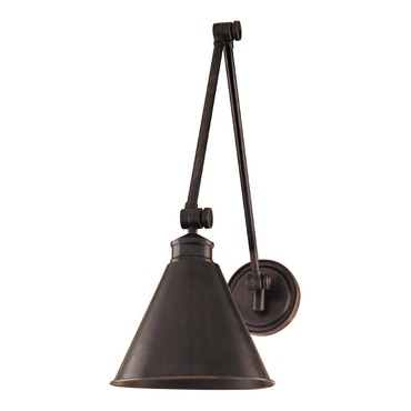 Exeter Metal Shade Wall Sconce | Hudson Valley Lighting at Lightology Exeter Metal Shade Wall Sconce
