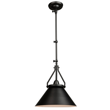 Brydon Cone Pendant / Wall Sconce | Artcraft at Lightology Brydon Cone Pendant / Wall Sconce